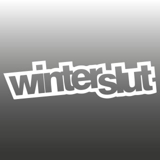 winterslut Aufkleber