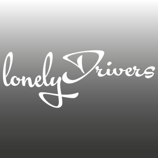 Lonely Drivers Auto Aufkleber