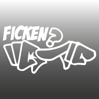 FINGERFICKEN Aufkleber