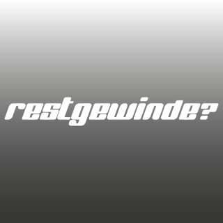 restgewinde? Aufkleber