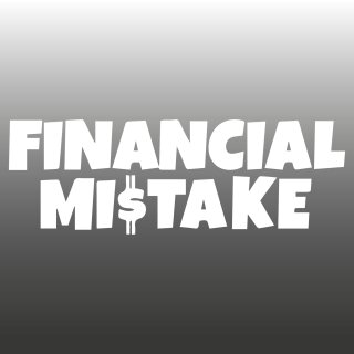 Financial Mistake - Auto Aufkleber