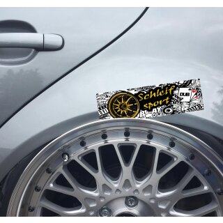 Schleifsport Slap Aufkleber