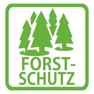 Aufkleber Forstschutz Forst Aufkleber J&auml;ger Hirsch...
