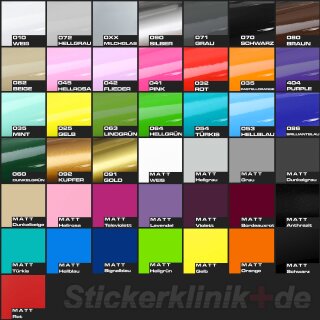 W&uuml;rfel Aufkleber Zielflagge Dekor Autoaufkleber Flecktarn Quadrate - Wunschfarben einfarbig