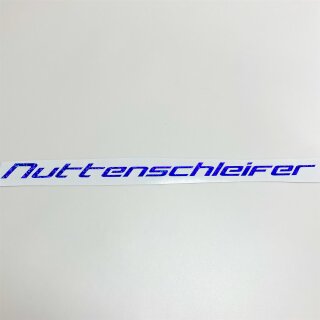Nuttenschleifer Aufkleber Oilslick