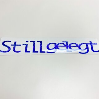 Stillgelgt AutoScheiben Aufkleber (Hologramm)