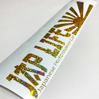 JAP Life Flagge Aufkleber Oilslick