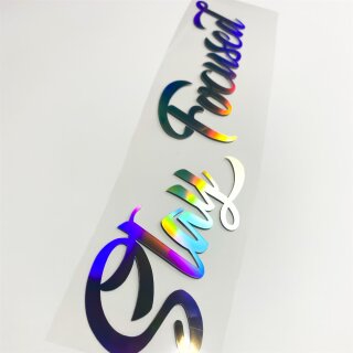 Stay Focused Aufkleber  Hologramm