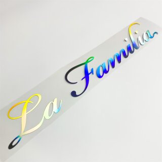 La Familia Aufkleber Hologramm