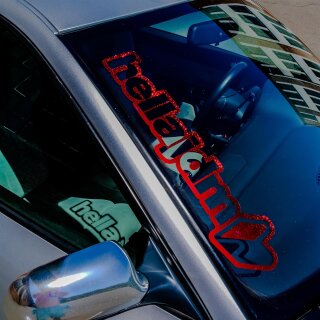 hella jdm Aufkleber Hologramm