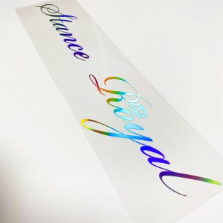 Stance Royal Aufkleber Hologramm
