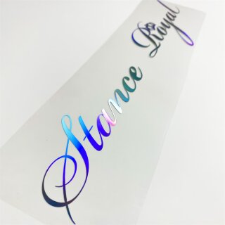 Stance Royal Aufkleber Hologramm