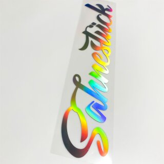 Sahnest&uuml;ck Aufkleber Hologramm