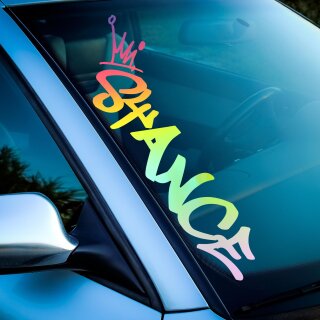Stance Aufkleber Hologramm Oilslick
