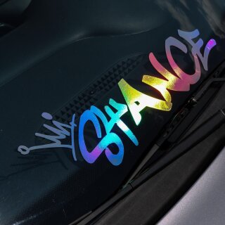 Stance Aufkleber Hologramm Oilslick