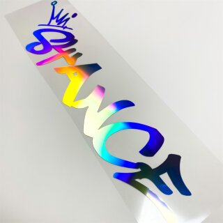 Stance Aufkleber Hologramm Oilslick