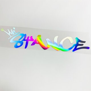 Stance Aufkleber Hologramm Oilslick