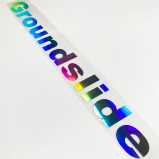 Groundslide Autoaufkleber slick oil Hologramm
