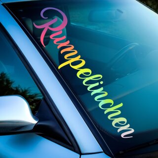 Rumpelinchen Autoaufkleber slick oil Hologramm