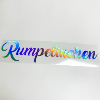 Rumpelinchen Autoaufkleber slick oil Hologramm