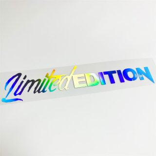 Limited Edition Autoaufkleber slick oil Hologramm