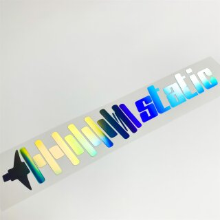 Sto&szlig;d&auml;mpfer static Autoaufkleber slick oil Hologramm
