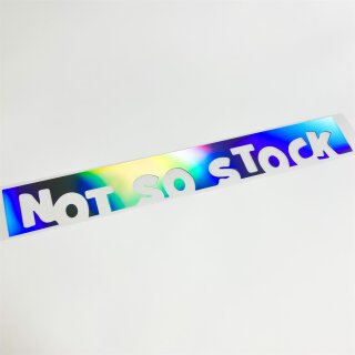 Not So Stock Autoaufkleber slick oil Hologramm