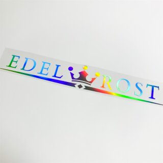 Edel Rost Autoaufkleber slick oil Hologramm
