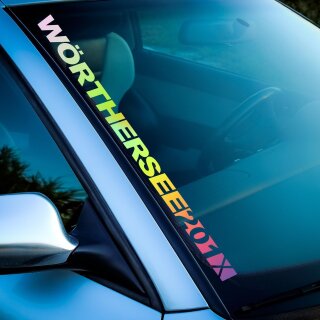 W&ouml;rthersee 201X Aufkleber (Hologramm)