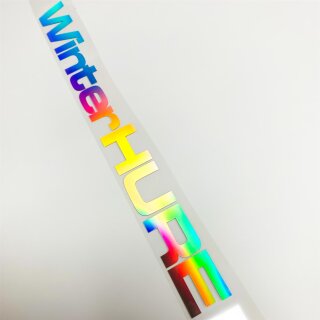 WinterHURE Auto Aufkleber slick oil