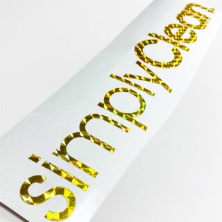 simplyClean. Auto Aufkleber slick oil