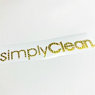simplyClean. Auto Aufkleber slick oil