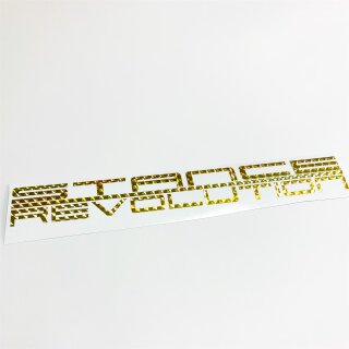 Stance Revolution Auto Aufkleber slick oil