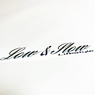 Low &amp; Love Auto Aufkleber slick oil