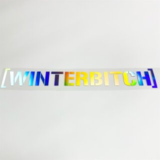 Winterbitch Auto Aufkleber slick oil