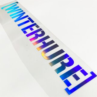Winterhure Auto Aufkleber slick oil
