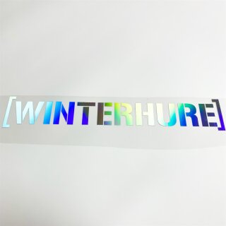 Winterhure Auto Aufkleber slick oil