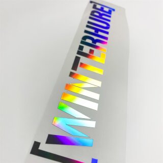 Winterhure Auto Aufkleber slick oil