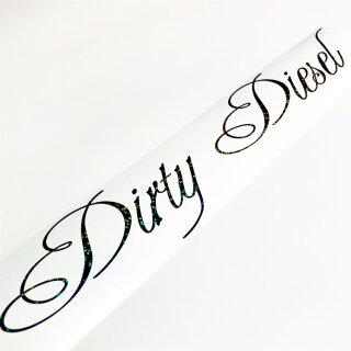 Dirty Diesel Auto Aufkleber slick oil