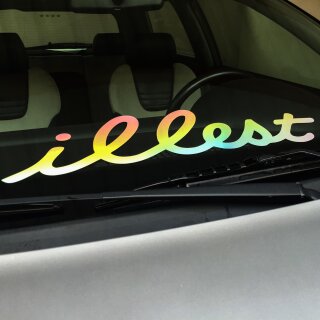 illest AutoAufkleber Aufkleber (Hologramm)