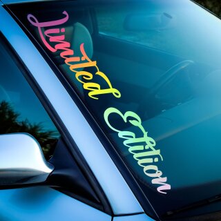 Limited Edition Autoaufkleber Tuningsticker Hologramm