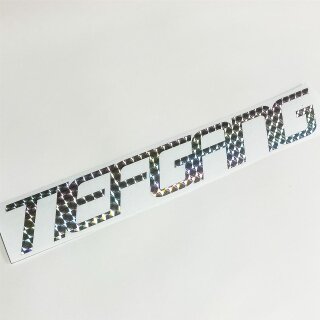 TIEFGANG Aufkleber Hologramm