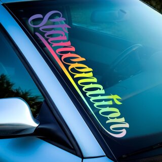 Stancenation  Auto Aufkleber Hologramm Style Oilslick