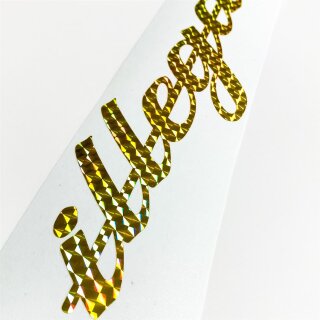 illegal - Auto Aufkleber Hologramm Style Oilslick