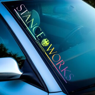 STANCEWORKS GERMANY  Auto Aufkleber Hologramm Style Oilslick