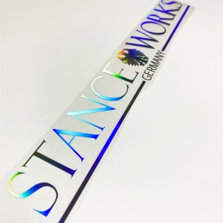 STANCEWORKS GERMANY  Auto Aufkleber Hologramm Style Oilslick