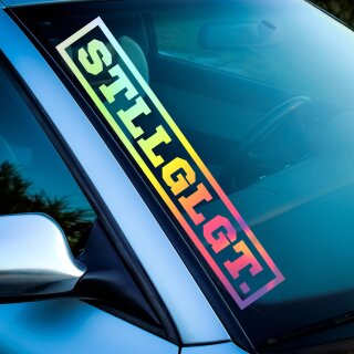 STLLGLGT. Aufkleber Hologramm