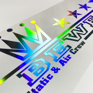 TIEF BEWEGT-Low is a Lifestyle Aufkleber Hologramm