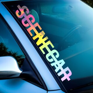 SCENECAR Aufkleber Hologramm