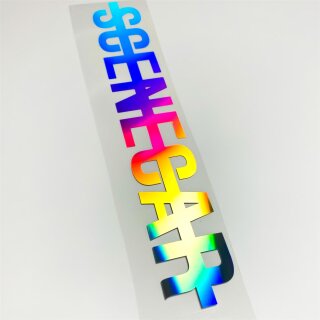 SCENECAR Aufkleber Hologramm